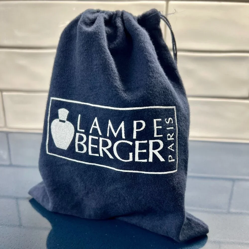 Vintage Lampe Berger Paris Olive Branch Fragrance Diffuser & Bag